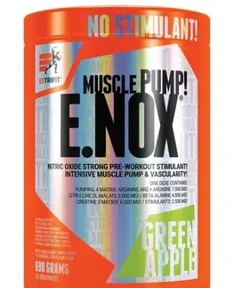 Práškové pumpy Muscle Pump E.NOX - Extrifit 690 g Čierna ríbezľa