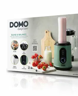 Mixéry DOMO DO734BL stolný mixér 2v1 so smoothie