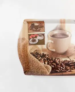 Podnosy a tácky MAKRO - Podnos COFFEE 34x23,5cm