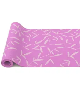 Podložky na cvičenie Podložka na cvičenie MASTER Yoga PVC 8 mm - 173 x 61 cm - ružová