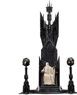 Zberateľské figúrky Socha Saruman The White on Throne (Lord of The Rings) Limited Edition WET732694