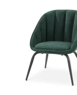 Sofas Čalúnená stolička, sivo-zelená