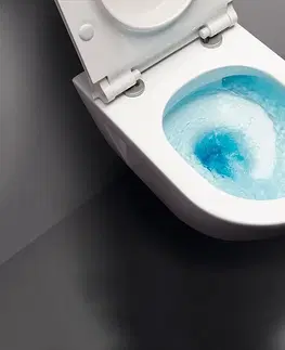 Záchody GSI - PURA závesná WC misa, Swirlflush, 36x55cm, biela ExtraGlaze 881511