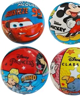 Hračky - Lopty a loptové hry STAR TOYS - Lopta Mickey-Minnie-McQueen-Princess-Classics Fun Times 11cm, Mix produktov