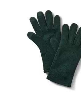 Gloves & Mittens Rukavice z pleteného flísu, zelené