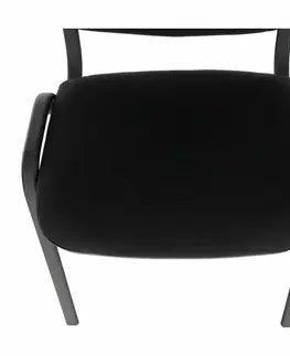 Konferenčné stoličky Kancelárska stolička, čierna, ISO NEW
