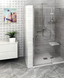 Sprchovacie kúty POLYSAN - FORTIS sprchové dvere do niky 1100 číre sklo, pravé FL1411R