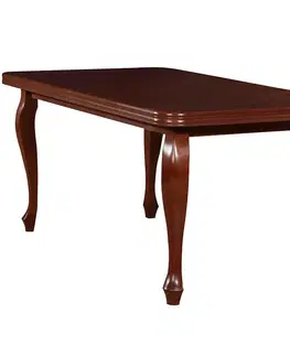 Jedálenské stoly Rozkladací stôl ST16 160/200x90cm orech
