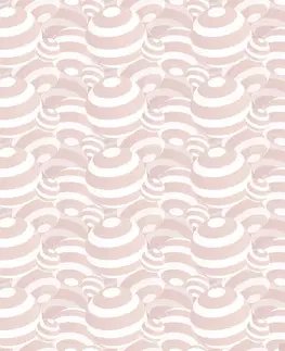 Vzorované tapety Tapeta nežná ružová abstrakcia