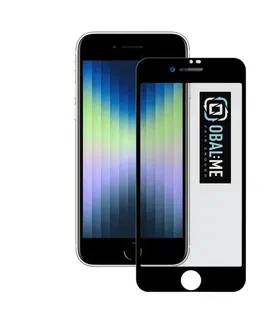 Ochranné fólie pre mobilné telefóny OBAL:ME 5D Ochranné tvrdené sklo pre Apple iPhone 7, 8, SE20, SE22, čierna 57983116075