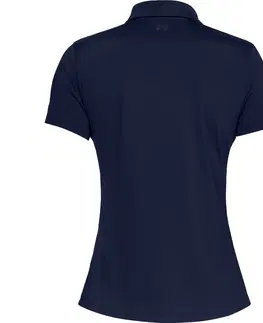 Dámske tričká Tričko Under Armour Zinger Short Sleeve Polo Academy - S