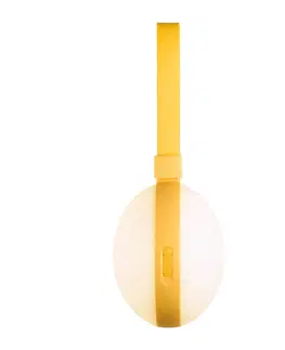 Vonkajšie osvetlenie terasy Nordlux LED svietidlá Bring to go Ø 12 cm biela/žltá