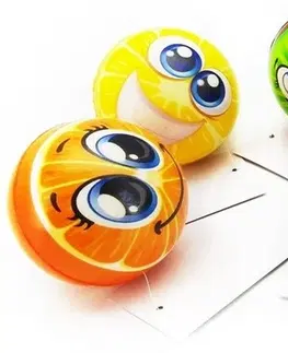 Hračky - Lopty a loptové hry WIKY - Penová lopta s motívom ovocia 7,5cm