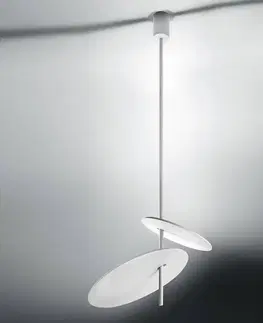 Stropné svietidlá ICONE ICONE Lua - dizajnové stropné svietidlo LED v bielej farbe