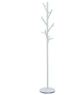 Nemý sluha Kovový vešiak 83766-02A WT Liam, biela mat, 170 cm
