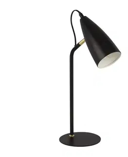 Lampy Searchlight Searchlight EU60970BK - Stolná lampa STYLUS 1xE14/7W/230V čierna 