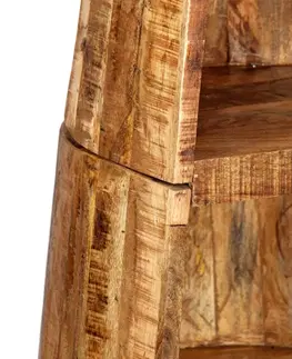 DEKORÁCIE A DOPLNKY Stojan na víno masívne drevo Dekorhome Recyklované drevo