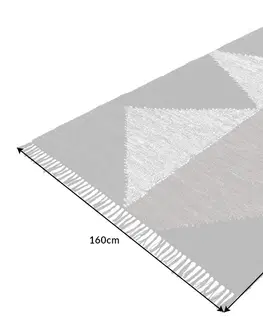 Koberce LuxD Dizajnový koberec Taffy 230 x 160 cm sivý