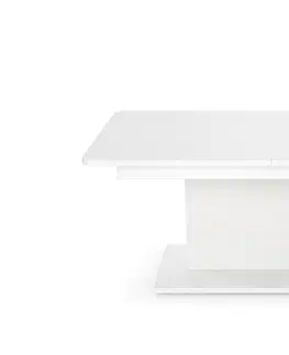Konferenčné stolíky HALMAR Busetti rozkladací konferenčný stolík biela