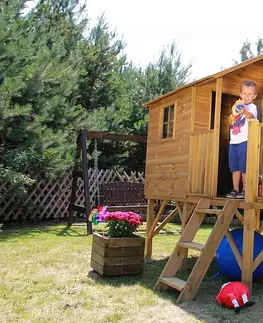 Detské záhradné drevené domčeky ASKO Detský domček JIŘÍK