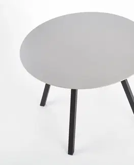 Jedálenské stoly Okrúhly jedálenský stôl BALROG Halmar