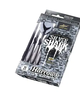 Šípky Šípky Harrows Silver Shark Steel 3ks 22g R