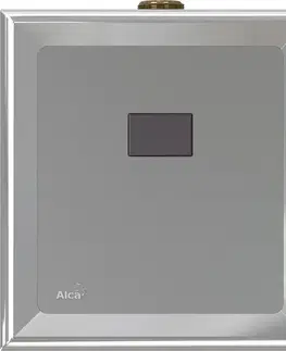 Pisoáre Alcadrain Automatický splachovač pisoáru, chróm, 6 V (napájanie z batérie) ASP4-B ASP4-B