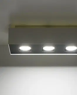 Vnútorné osvetlenie Stropná Lampa Atlanta 3 WHITE A-068