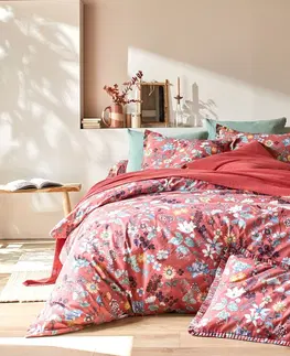 Bavlnené Bavlnená posteľná bielizeň Kelly s potlačou kvetín