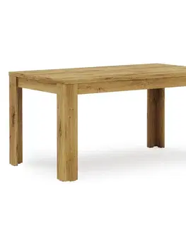 Jedálenské stoly Stôl Miro 160 cm dub/grafit