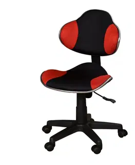Kancelárske kreslá a stoličky Stolička NOVA červená K16