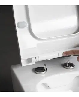 Záchody DEANTE Podstavný rám, pre závesné WC misy bez tlačidla + WC MYJOYS MY2 + SEDADLO CST_WC01 X MY2