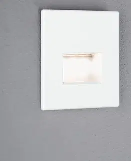 Vstavané nástenné svietidlá Paulmann Paulmann nástenné zapustené LED Edge, biela