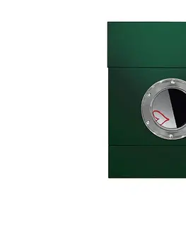 Poštové schránky Radius design cologne Schránka na listy RADIUS DESIGN (LETTERMANN 2 STANDING darkgreen 564O) tmavo zelená