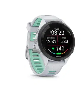 bežky Inteligentné športové hodinky s GPS a kardiom Forerunner 265S Music biele