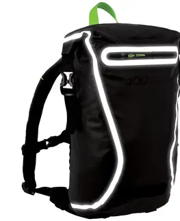 Batohy Vodotesný batoh Oxford Aqua EVO Backpack 12l čierna/žltá fluo