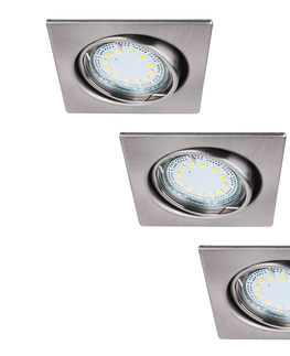LED osvetlenie Rabalux Rabalux 1057 - SADA 3xLED Podhľadové svietidlo LITE 1xGU10-LED/3W/230V 
