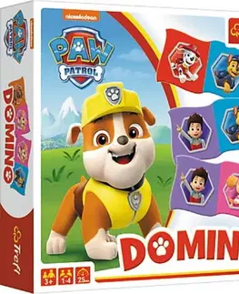 Hračky spoločenské hry pre deti TREFL - Domino Paw Patrol