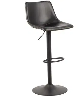 Stoličky Barová stolička black