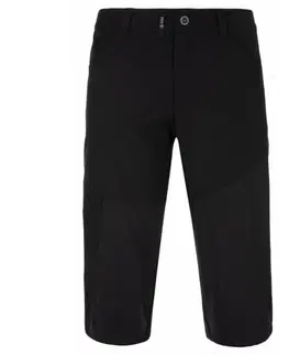 Pánske šortky Pánske outdoorové oblečenie 3/4 nohavice Kilpi OTARA-M čierne M