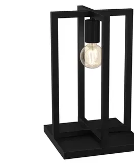 Lampy  Stolná lampa ARNOLD 1xE27/60W/230V čierna 