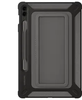 Puzdrá na mobilné telefóny Puzdro Standing Outdoor Cover pre Samsung Galaxy Tab S9 FE, titánová EF-RX510CBEGWW