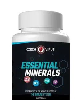 Komplexné vitamíny Essential Minerals - Czech Virus 60 kaps.
