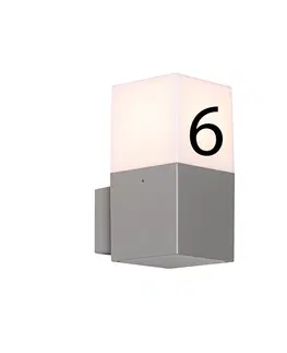 Vonkajsie nastenne svietidla Vonkajšie nástenné svietidlo s číslom domu - Dánsko