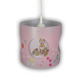 Závesné svietidlá Niermann Standby Bungee Bunny lampa do detskej izby, otočná
