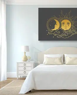 Obrazy Feng Shui Obraz harmónia slnka a mesiaca