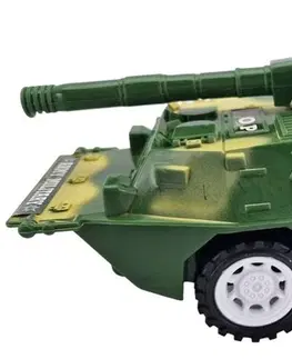 Hračky - dopravné stroje a traktory LAMPS - Obrnené vojenské vozidlo s delom 25cm
