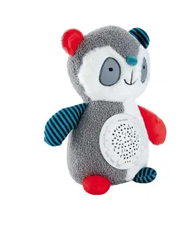 Hudobné hračky MILLY MALLY - Plyšový zaspávačik panda s projektorom