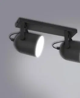 Moderné lampy do obývačky Luster Spectra Black 2610 LS2