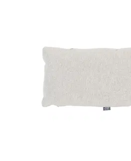 Dekoračné vankúše Laconcha dekoračný vankúš svetlo sivý 30x60 cm